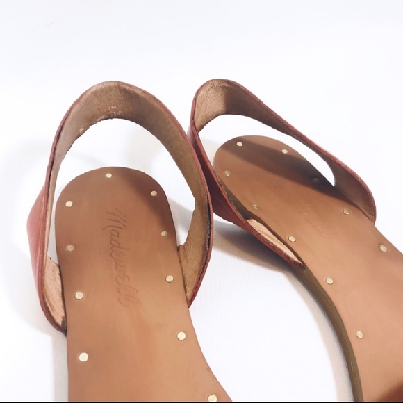 Madewell "Abbi" Leather Slingback Sandals - Picture 4 of 7